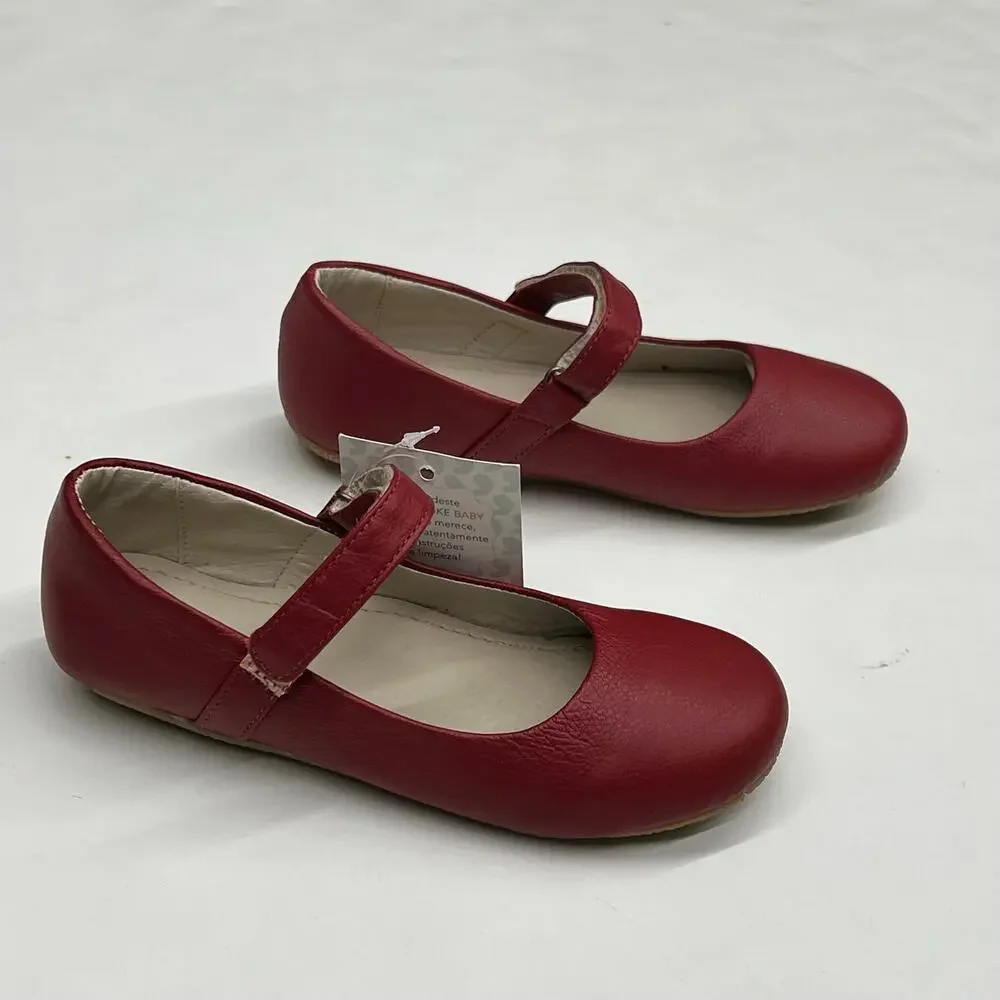 NWT Toke Size 30 (USA 12) Red Mary Janes
